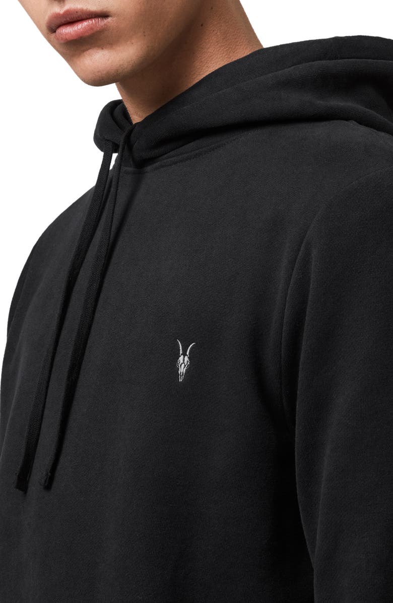 AllSaints Raven Hoodie, Alternate, color, 
