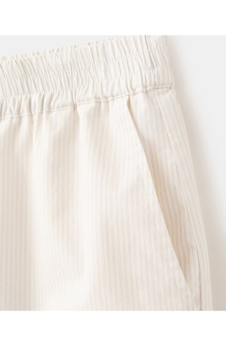 MANGO Pull-On Cotton Shorts, Alternate, color, Ecru