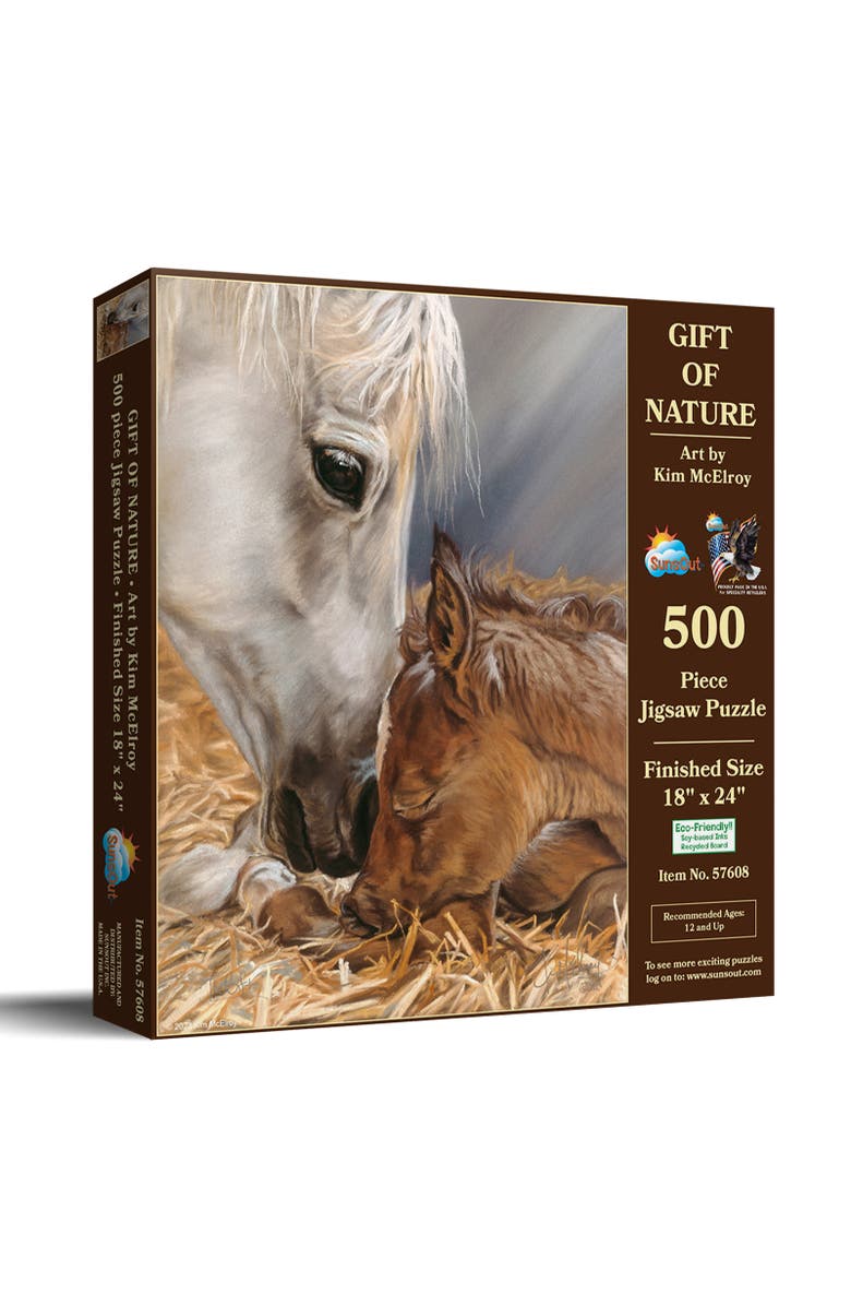 Sunsout Gift of Nature 500 piece Jigsaw Puzzle for Adults, Main, color, Multicolor
