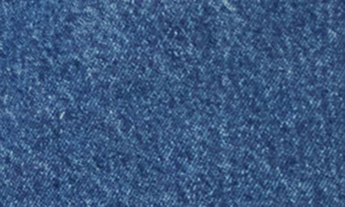 Steve Madden Western Denim Snap-up Shirt In Blue Denim