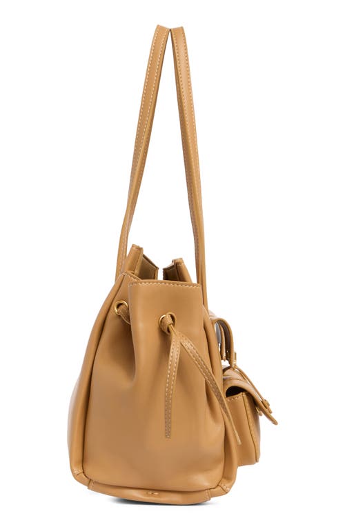 Jw Pei Linda Faux Leather Tote In Latte