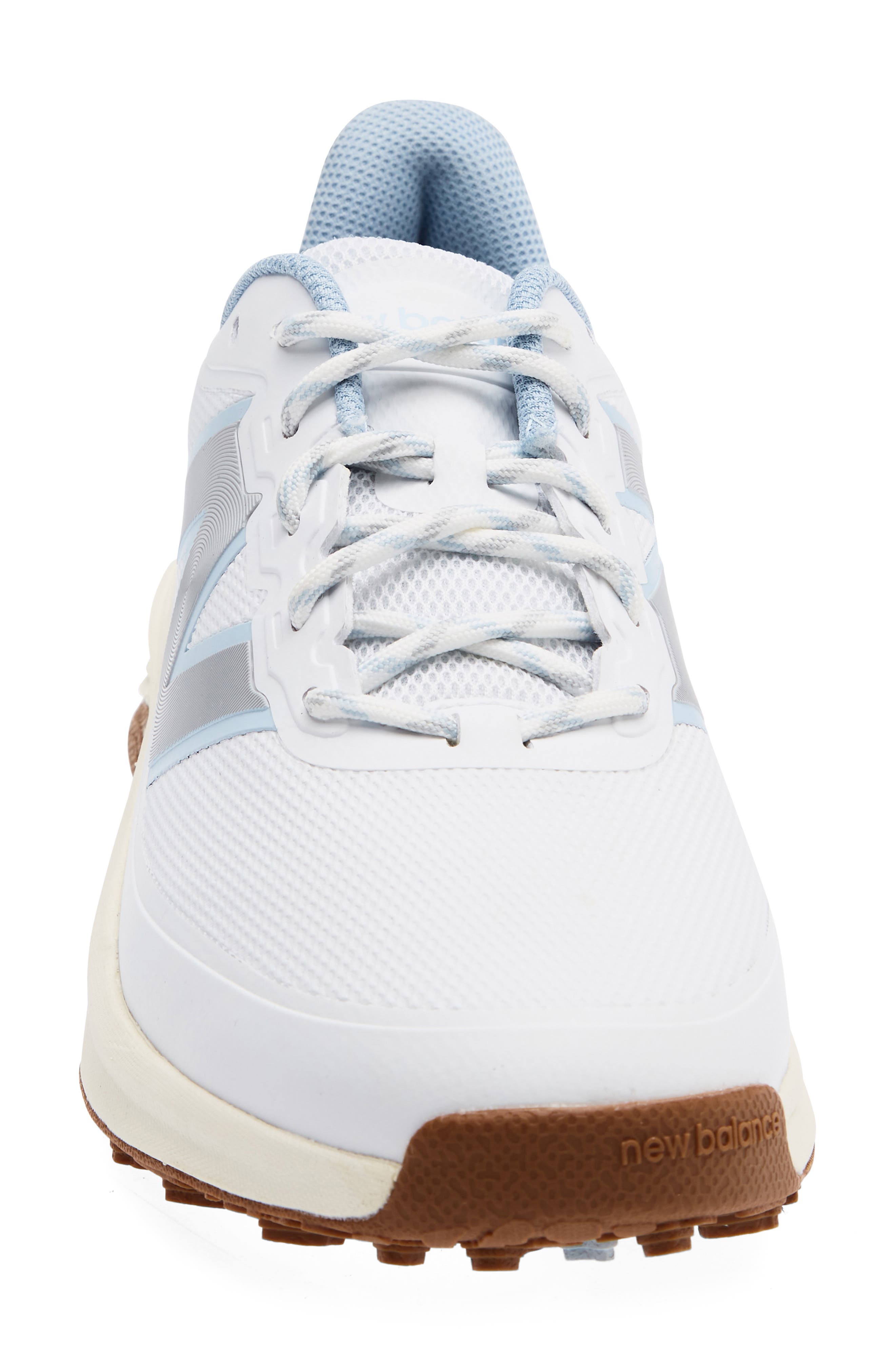 Fresh Foam Contend v3 Waterproof Golf Shoe, Alternate, color, WHITE / BLUE