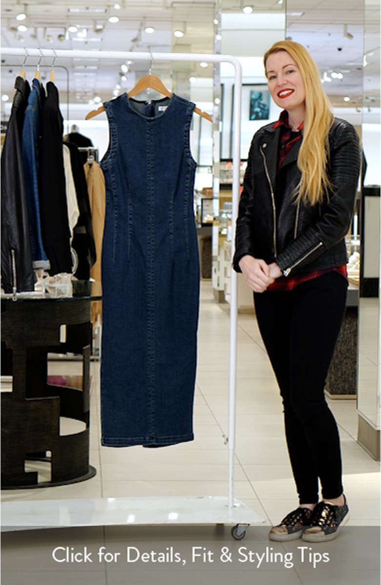 Denim Midi Dress, sales video thumbnail