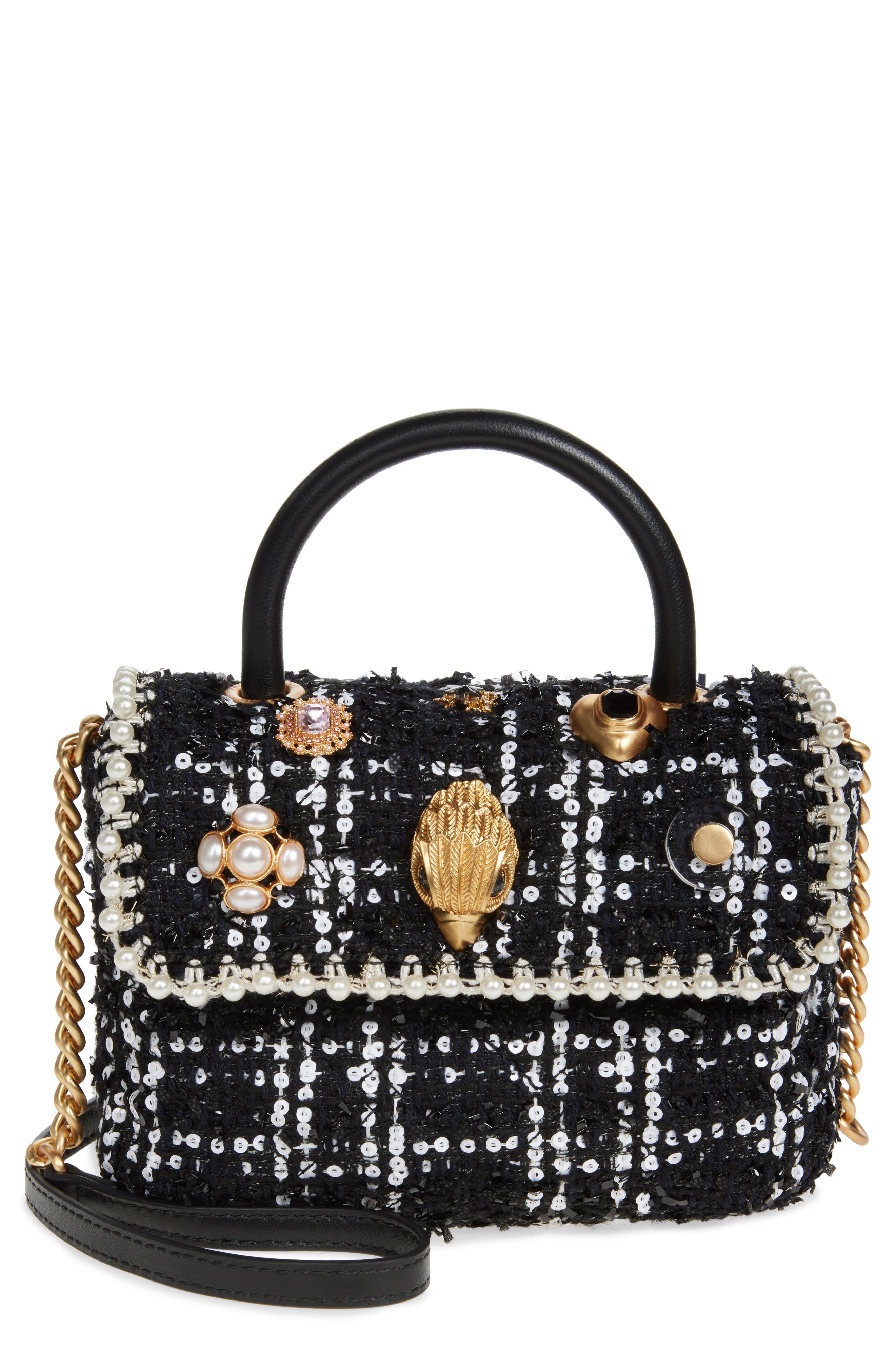 Kurt Geiger London Mini Kensington Top Handle Bag, Main, color, 