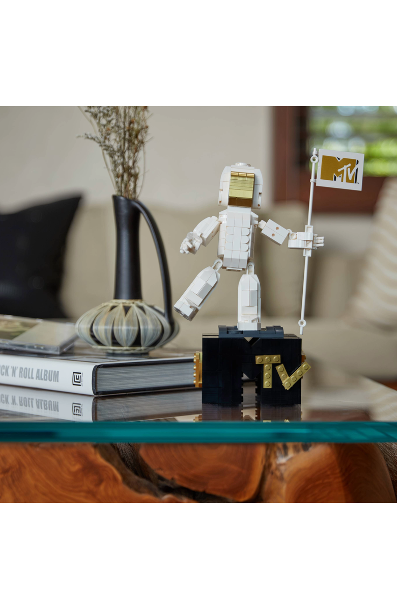 Brickcraft MTV Moon Person Building Set, Alternate, color, Yellow