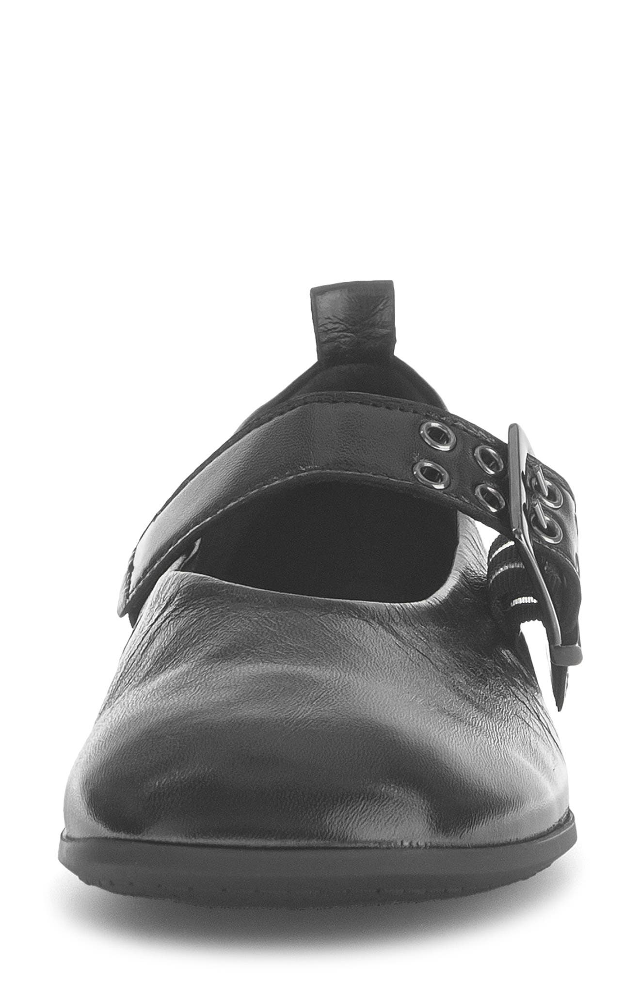 Gabor Mary Jane Flat, Alternate, color, Black