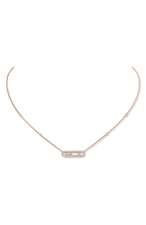 Baby Move Pavé Diamond Necklace