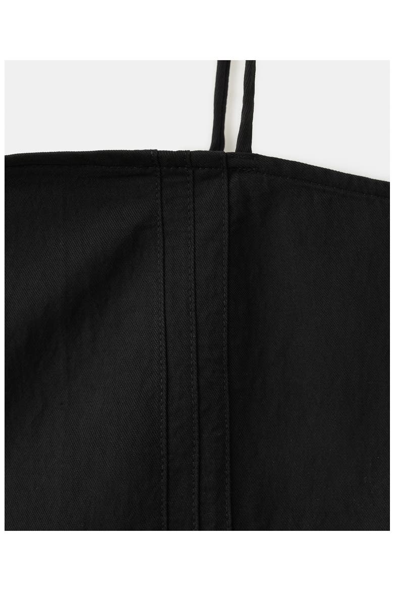Cutwork Trim Crop Top, Alternate, color, BLACK