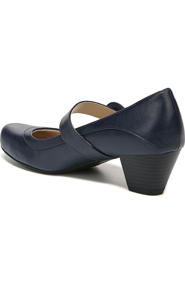 LifeStride Rozz Mary Jane Pump - Wide Width Available, Alternate, color, Navy