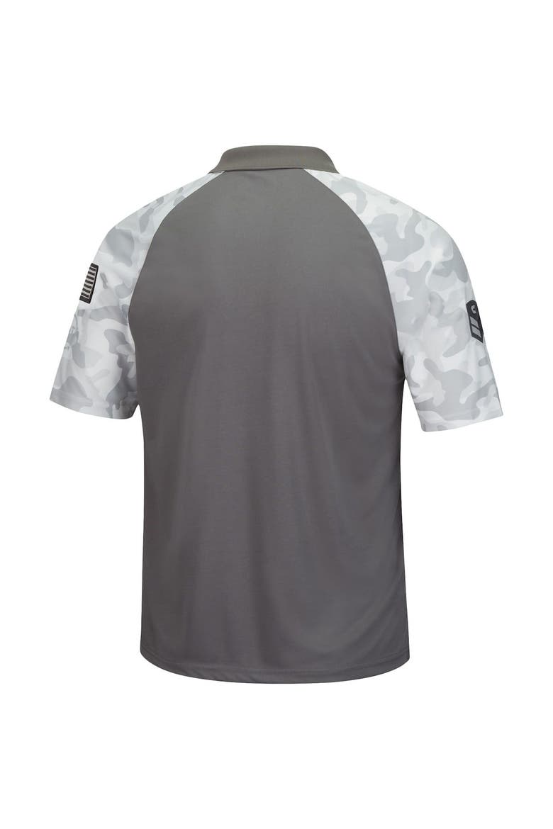 Oht Raglan Gray COLOSSEUM Men's Colosseum Gray/Camo Virginia Tech Hokies OHT Military ...