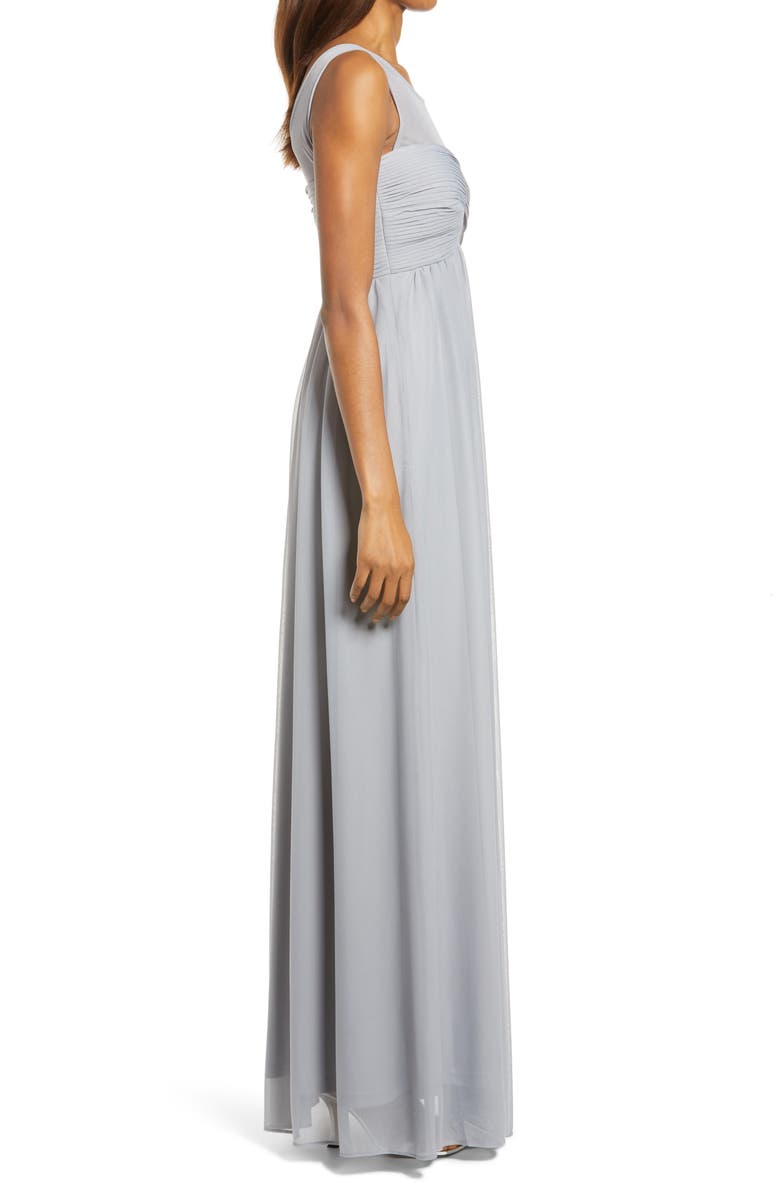 BIRDY GREY Ryan Sleeveless Empire Waist Gown, Alternate, color,