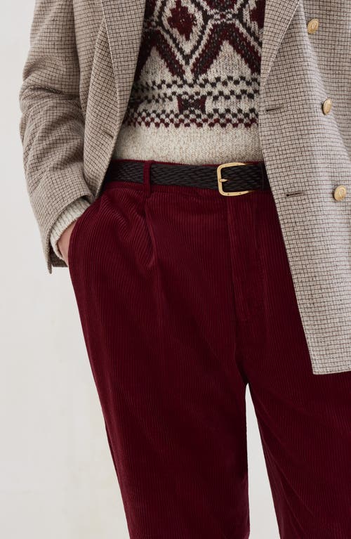 Brunello Cucinelli Cotton Corduroy Leisure Fit Trousers