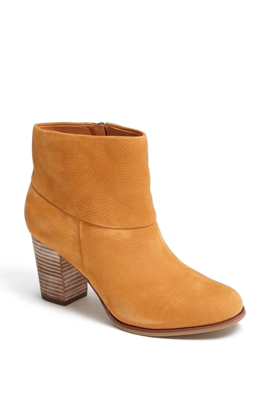 'Cassidy' Bootie, Main, color, CAMELLO NUBUCK