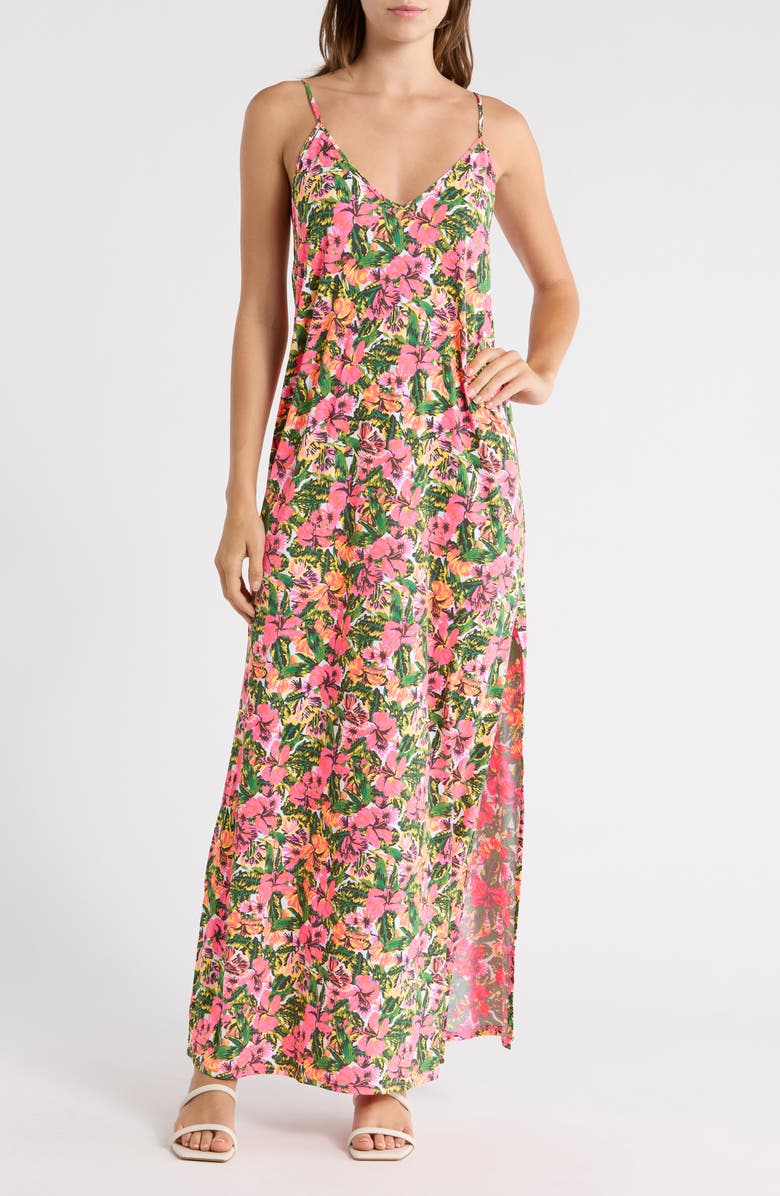 Maaji Debbie Cover-Up Dress, Main, color, Pink