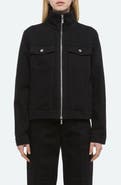 Helmut Lang Funnel Zip Trucker Jacket