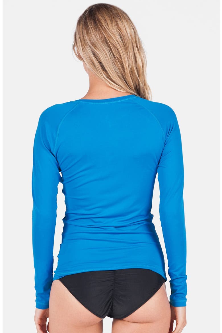 'Simply Solid' Rashguard, Alternate, color, BOLD BLUE
