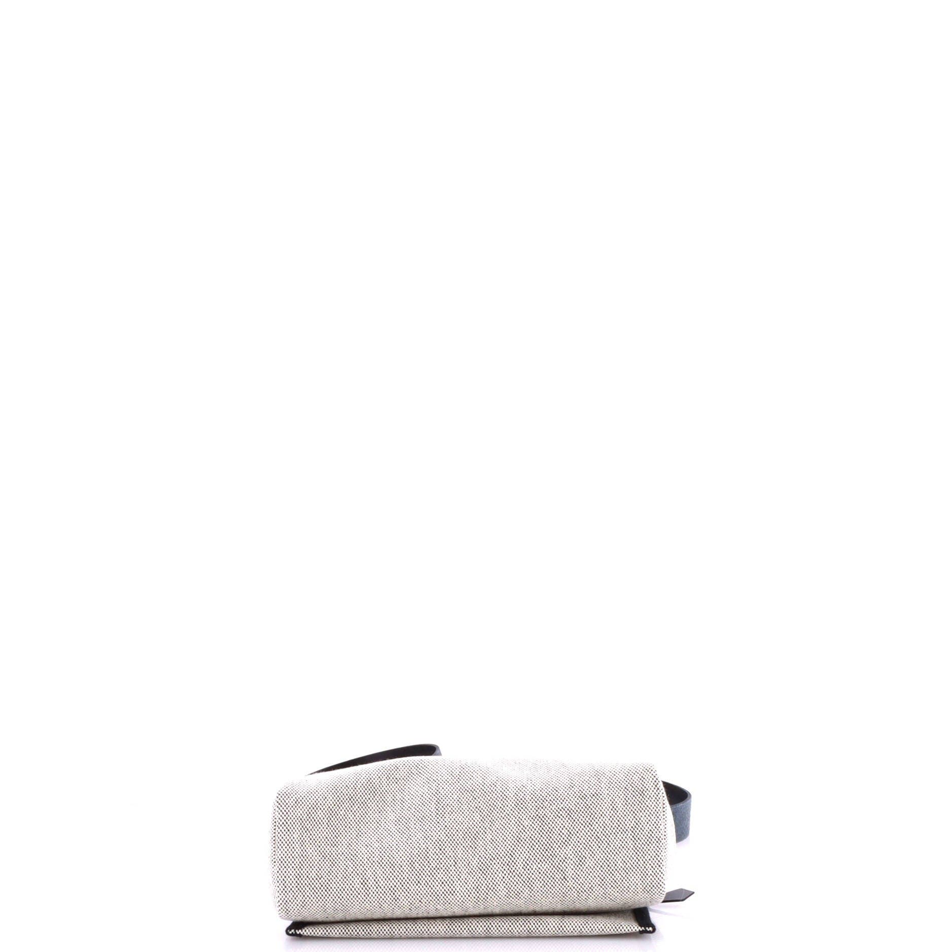 Herbag Zip Toile and Leather 20, Alternate, color, Black