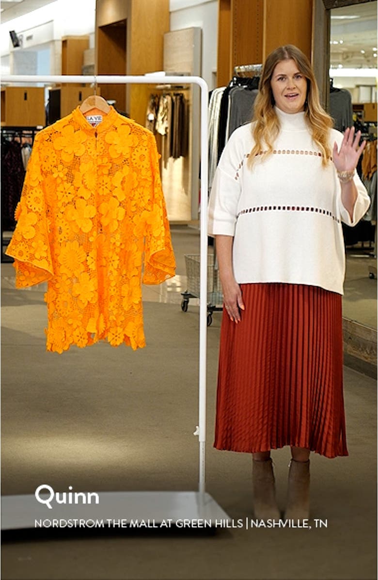 Retro Lace Cover-Up Caftan, sales video thumbnail