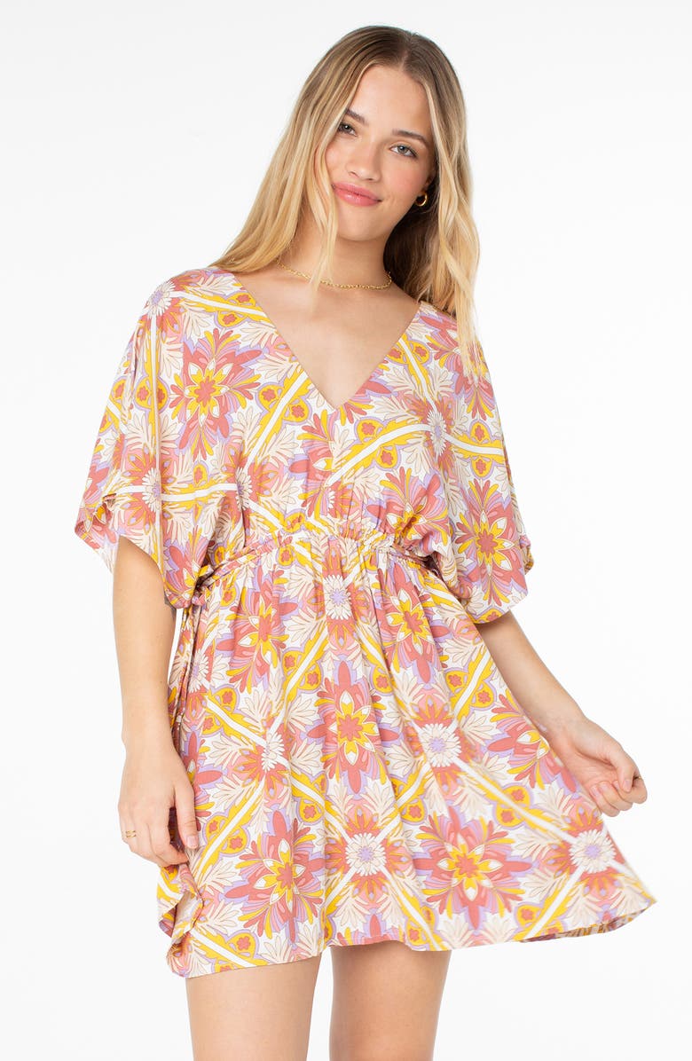 Roxy Bali Retreat Mini Sundress, Alternate, color, Aragon