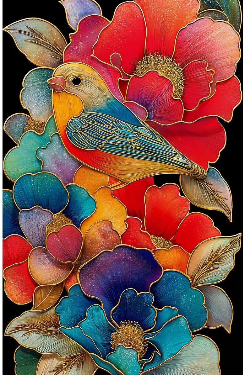 Sunsout Finch and Flowers 1000 piece Jigsaw Puzzle for Adults, Alternate, color, Multicolor