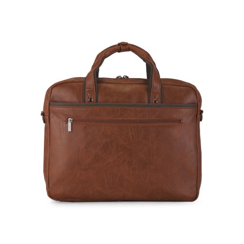 Bugatti Valentino Briefcase In Cognac