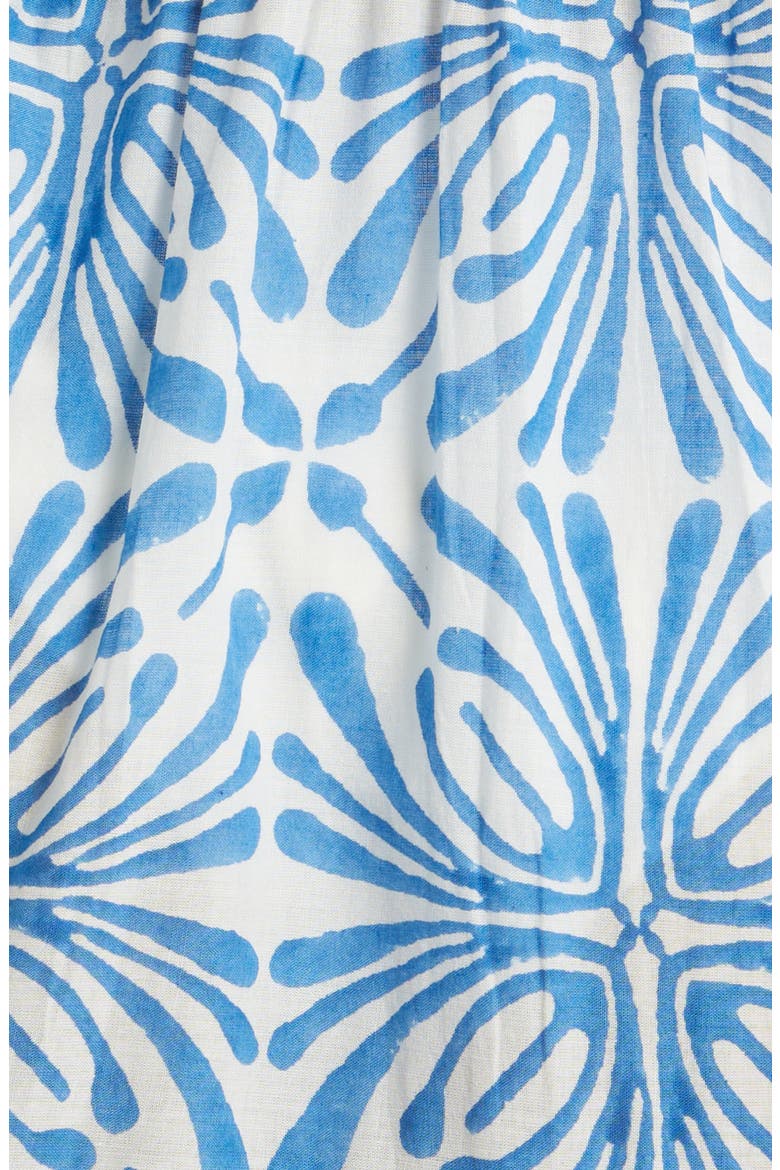 Hope Cotton Cover-Up Maxi Dress, Alternate, color, BLUE PSYCHEDELIC