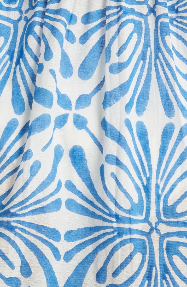 ALICIA BELL Hope Cotton Cover-Up Maxi Dress, Alternate, color, Blue Psychedelic