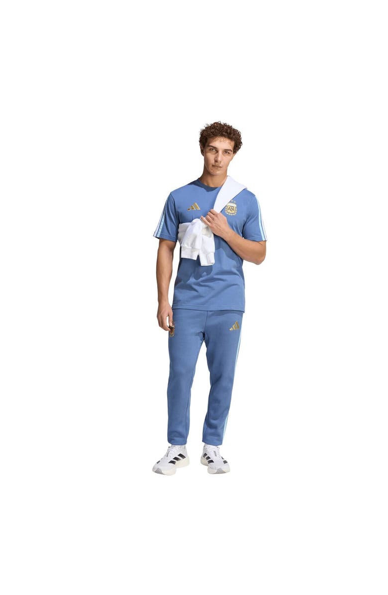 adidas Men's adidas Blue Argentina National Team FIFA x World Cup Alphaskin T-Shirt, Alternate, color, Blue