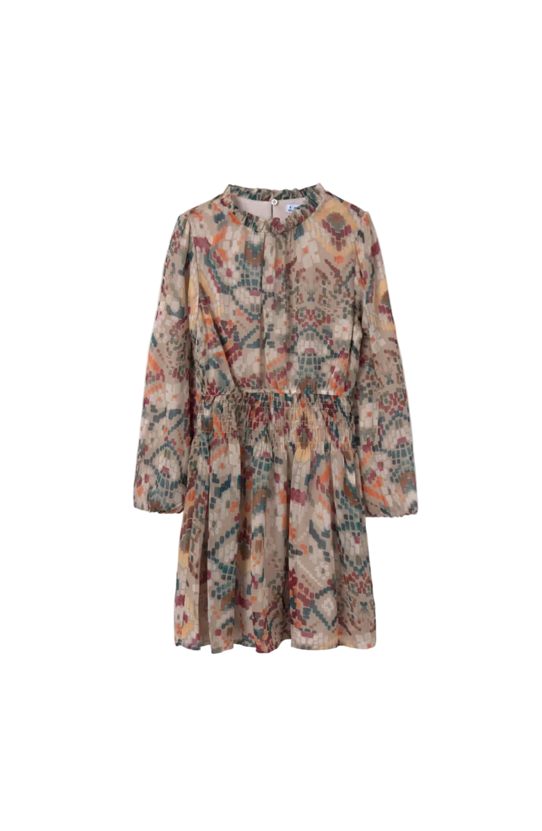 Mayoral Print Dress, Main, color,