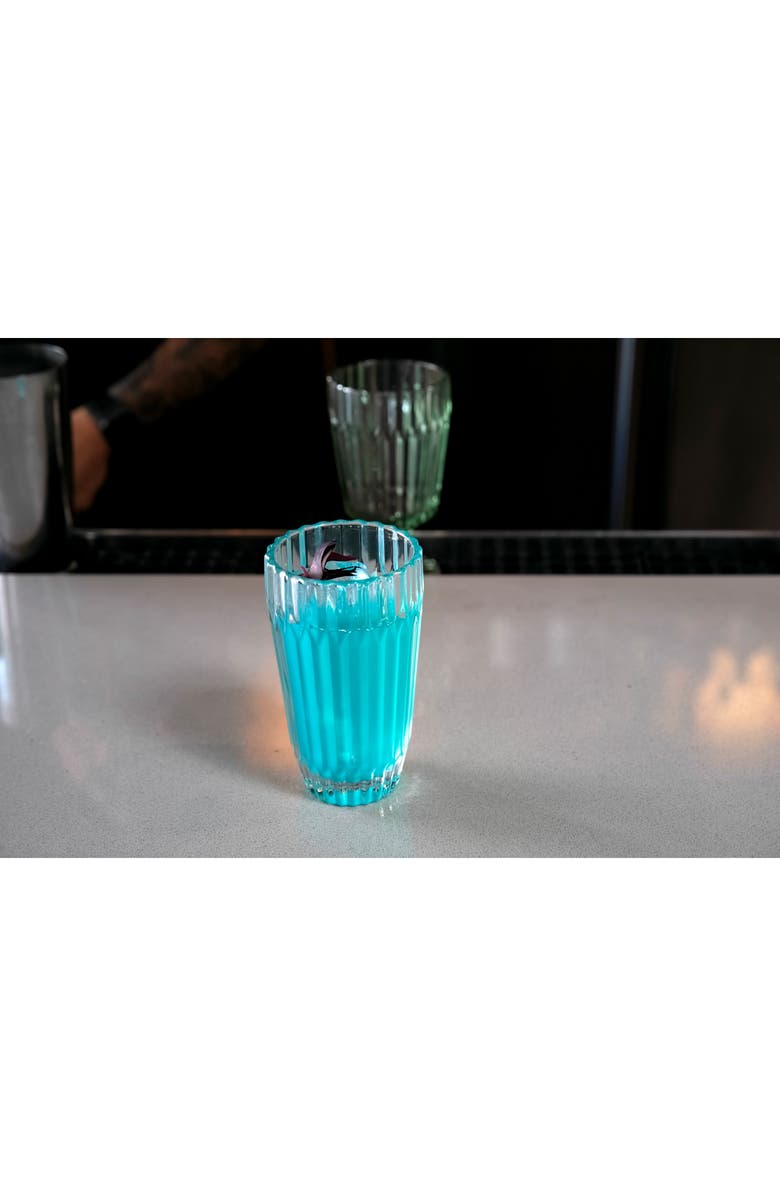 Fortessa Archie Set of 6 Clear Iced Beverage Glasses, Alternate, color, Clear