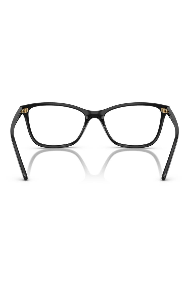 52mm Butterfly Optical Glasses, Alternate, color, BLACK