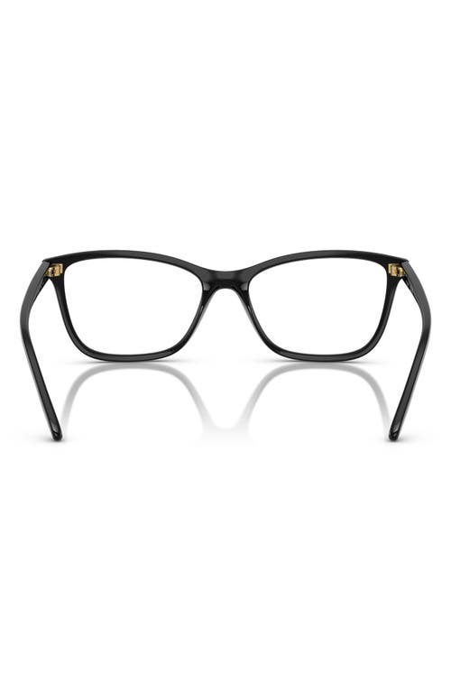 Vogue 54mm Butterfly Optical Glasses In Black