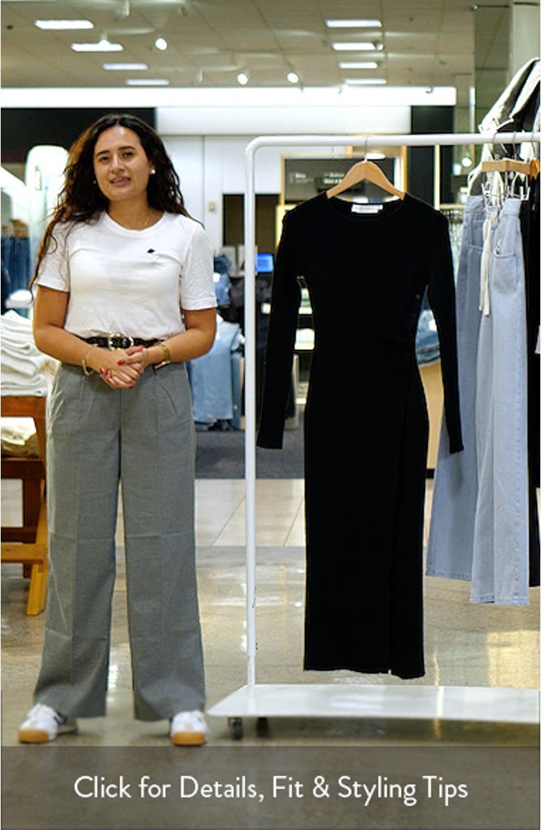 High Slit Long Sweater, sales video thumbnail