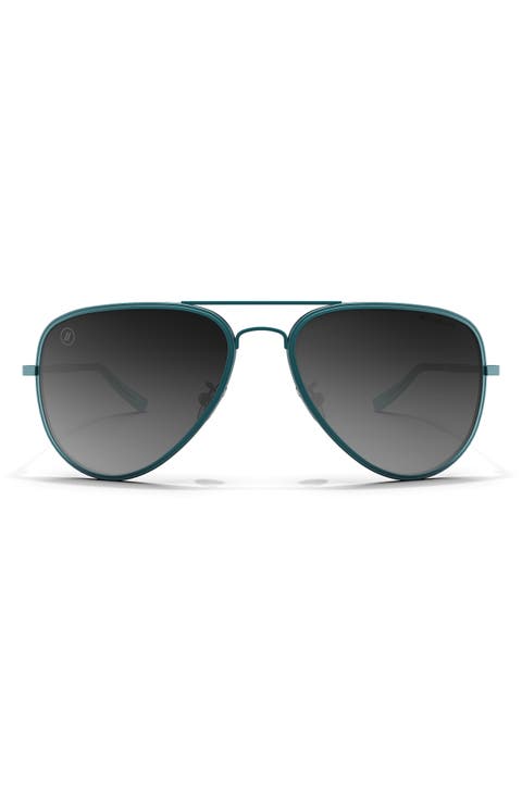 58mm A-Series Polarized Aviator Sunglasses