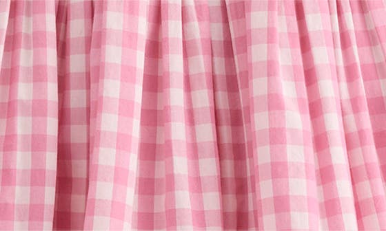 Mini Boden Kids' Harlow Gingham Strappy Cotton Sundress — фото 5
