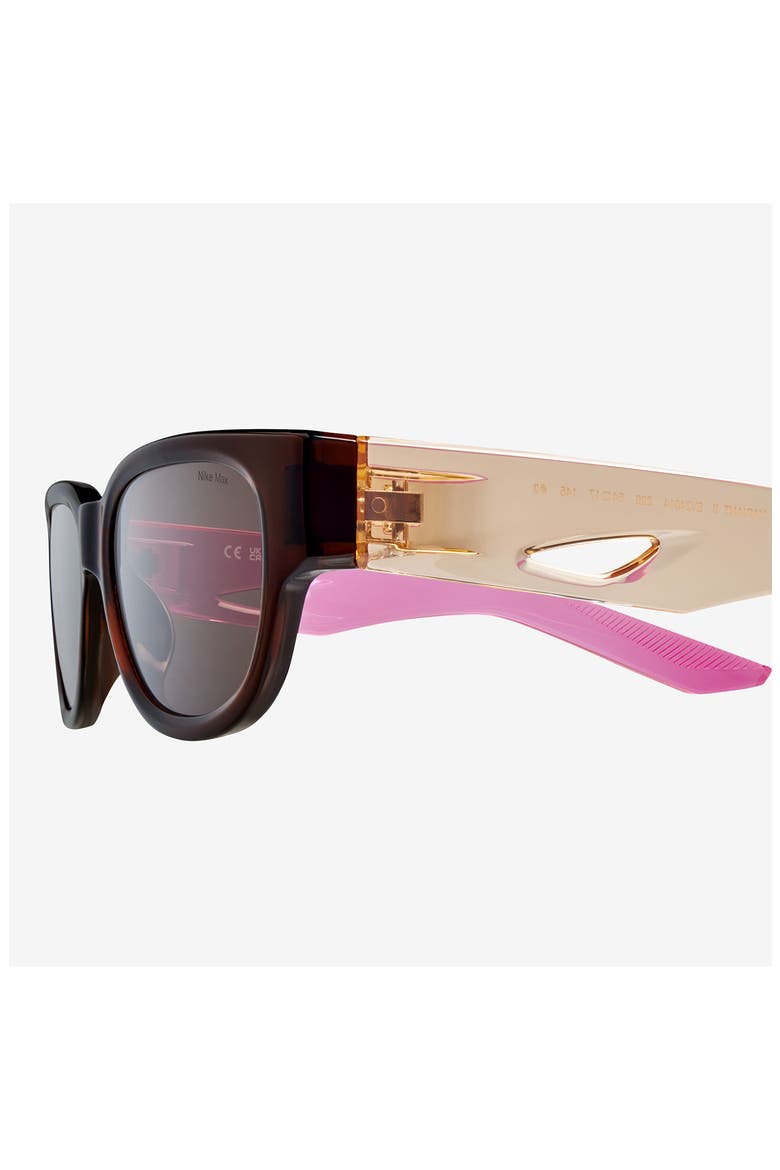 Variant II 54mm Oval Sunglasses, Alternate, color, EARTH / MAUVE