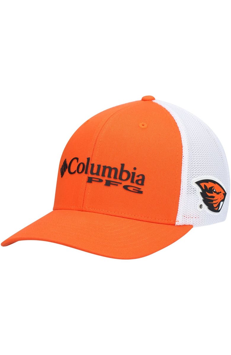 Columbia Men's Columbia Orange Oregon State Beavers PFG Snapback Adjustable Hat, Main, color, Orange