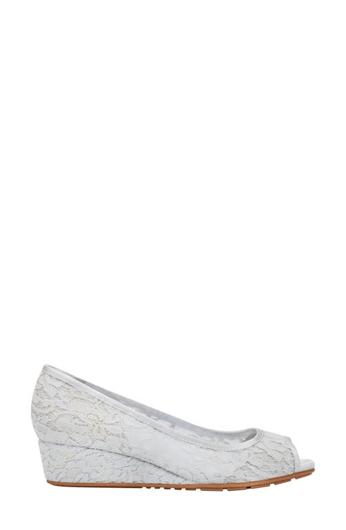 BANDOLINO BANDOLINO CANDRAS PEEP TOE WEDGE PUMP 