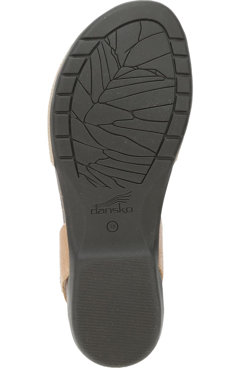 Dansko Rowan Flat, Alternate, color, Taupe Metallic
