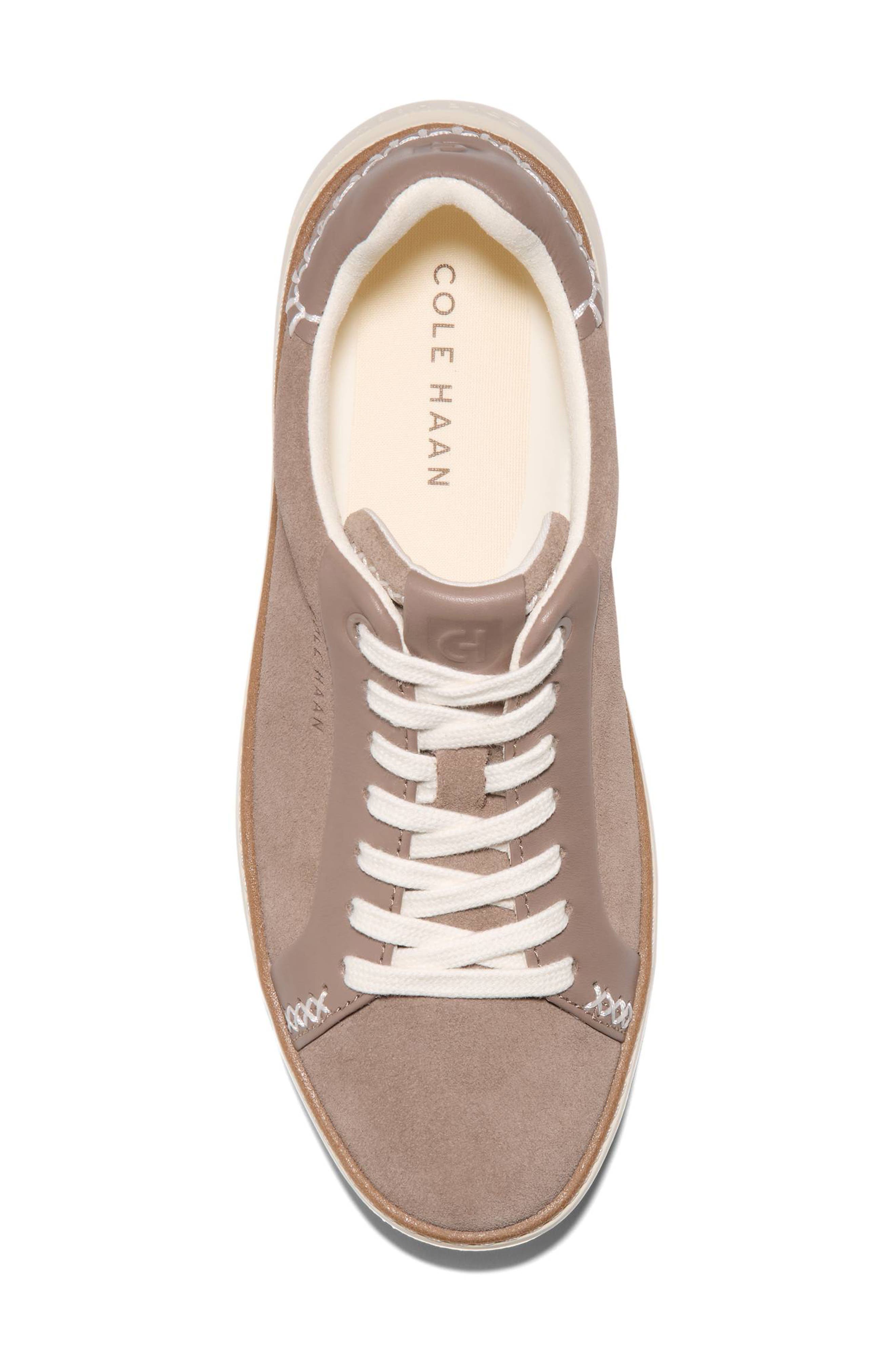 GrandPro Topspin Sneaker, Alternate, color, IRISH COFFEE SUEDE/ IVORY