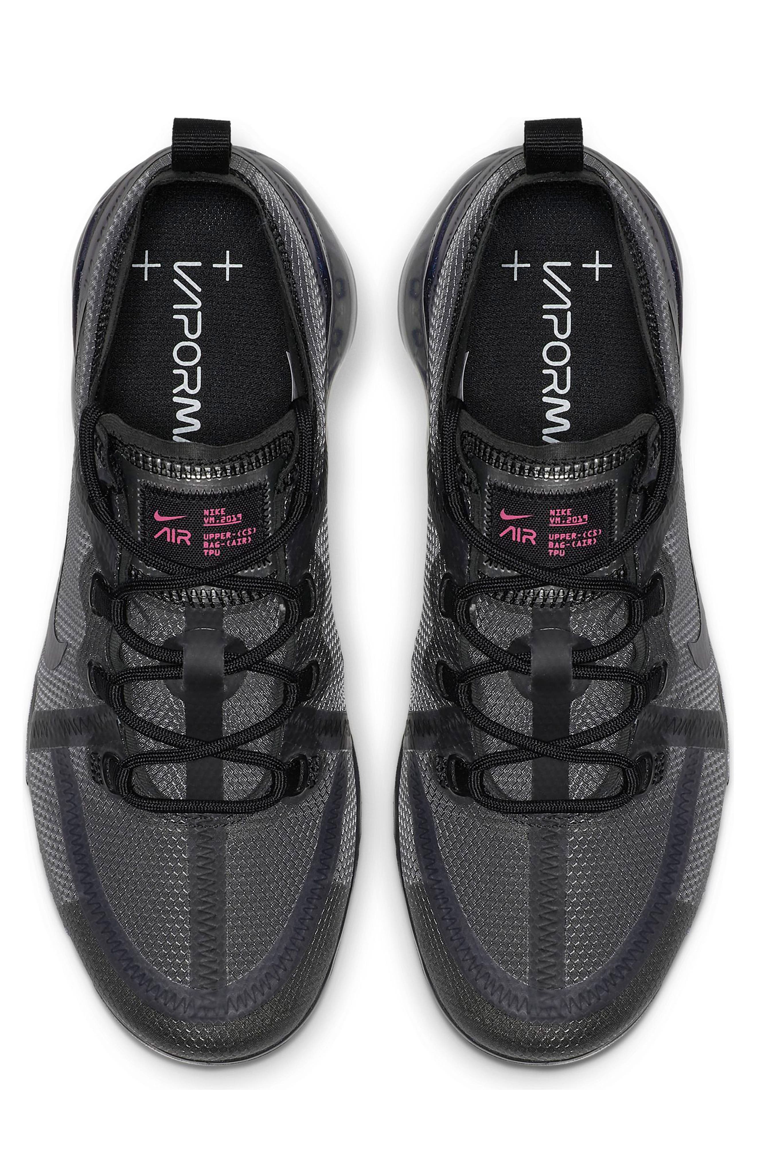 Air VaporMax 2019 Sneaker, Alternate, color, BLACK/ MULTI COLOR