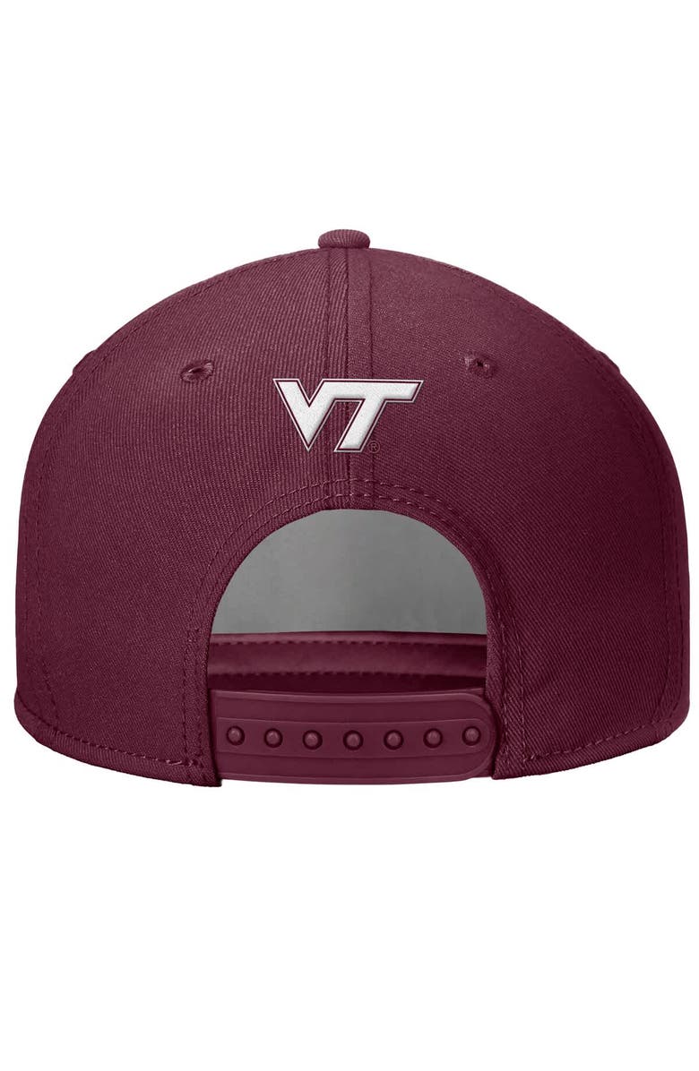 Nike Men
s Nike Maroon Virginia Tech Hokies Rise Adjustable Hat, Alternate, color, Maroon