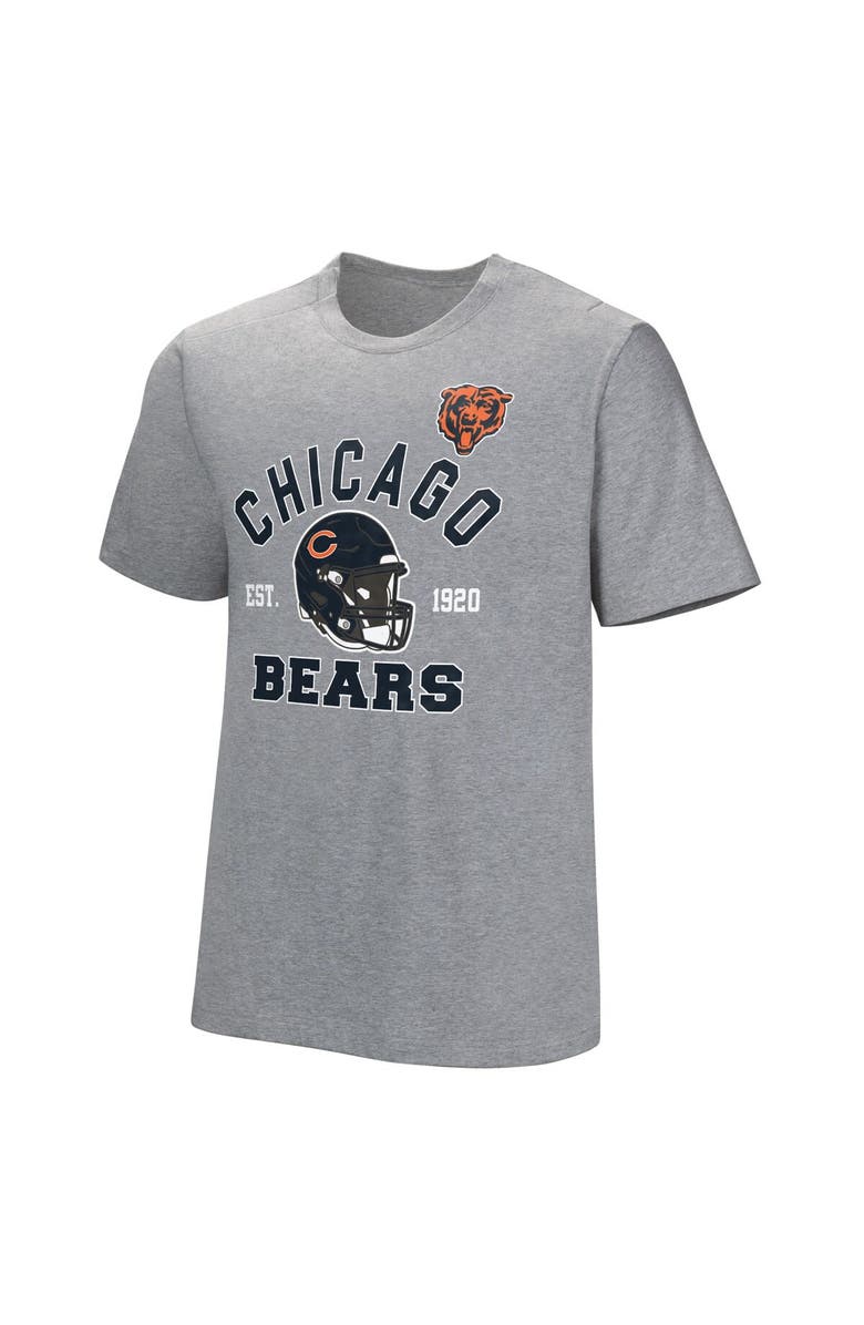 NFL Men's Gray Chicago Bears Tackle Adaptive T-Shirt, Alternate, color, Gray