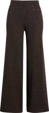 Anne Klein Bead Detail Knit Pants
