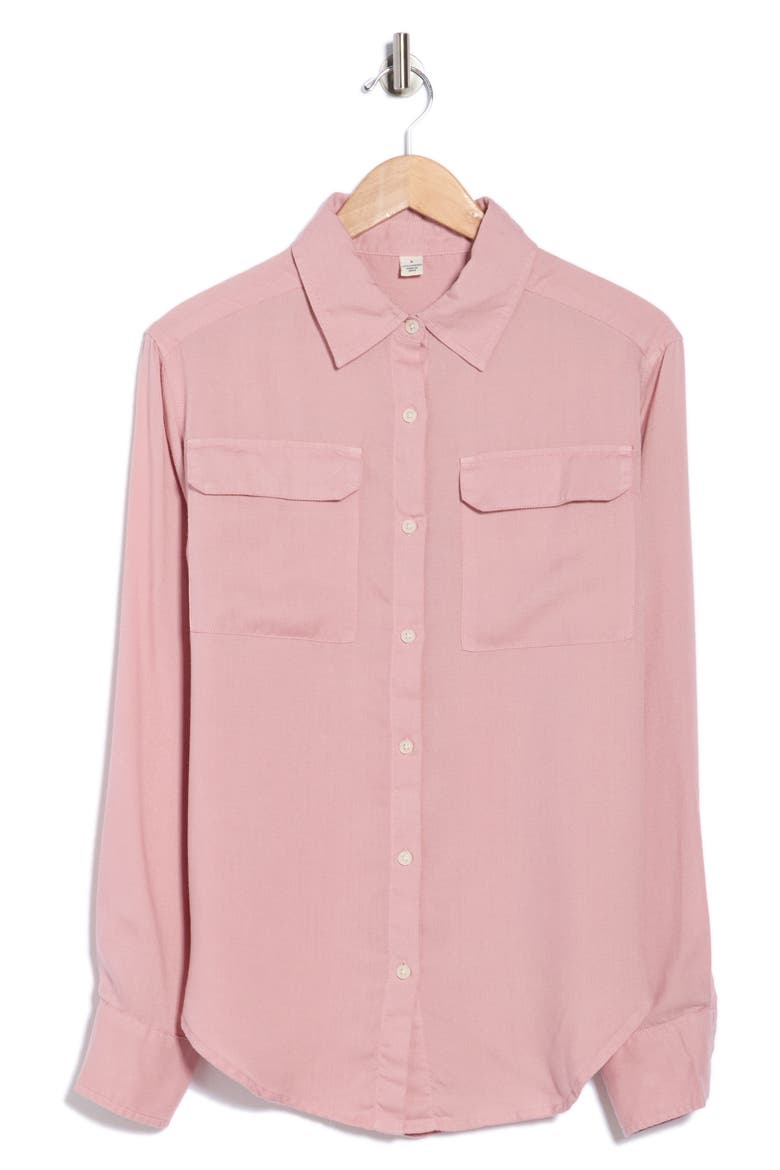 Utility Button-Up Shirt, Alternate, color, ZEPHYR