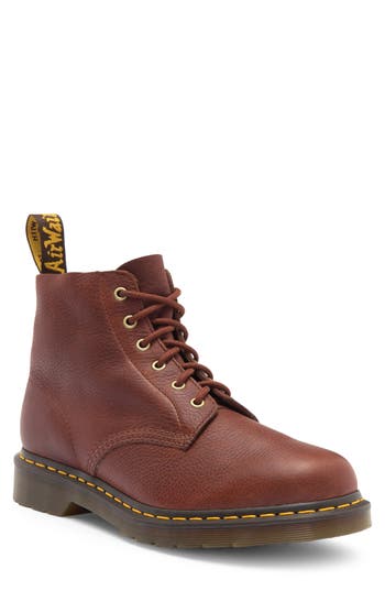 Dr. Martens' Dr. Martens 101 Lace-up Boot In Cashew