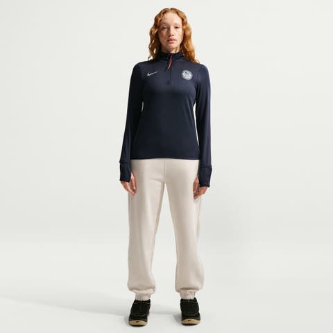 Women's Nike ACG  Navy Team USA Element Dri-FIT Half-Zip Jacket
