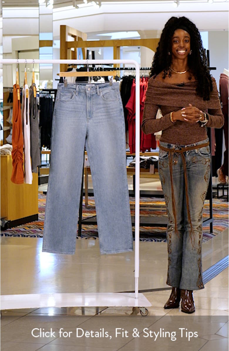 Stevie Straight Leg Jeans, sales video thumbnail