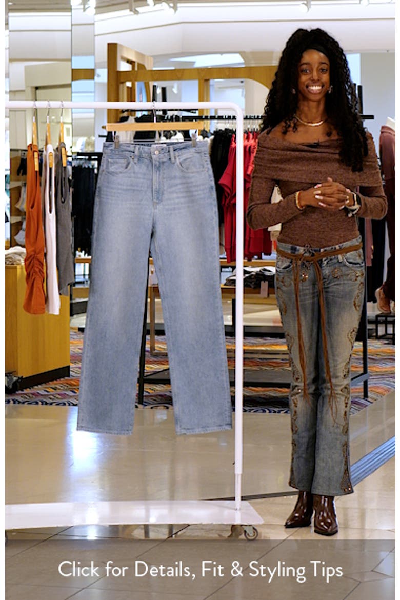 Stevie Straight Leg Jeans video
