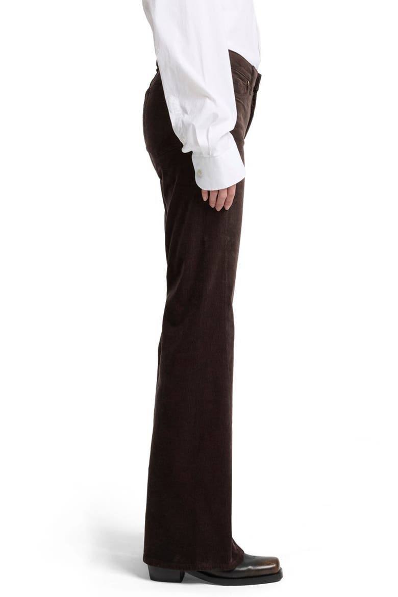 Dojo Tailorless Twist Seam Flare Corduroy Pants, Alternate, color, CORDUROY COFFEE